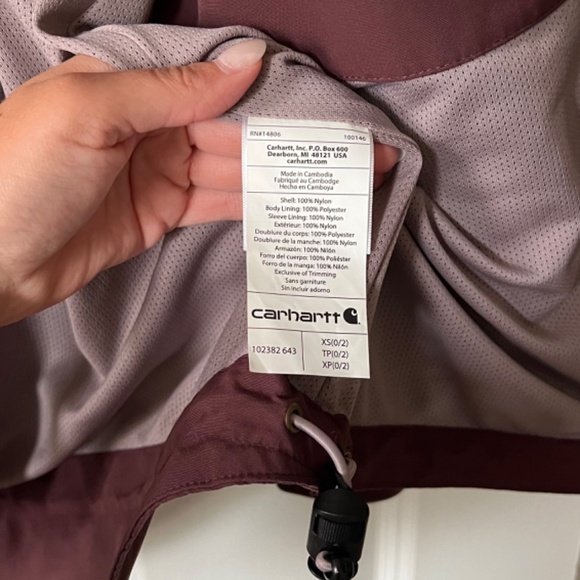 Carharrt Lined Rain Jacket - Picture 4 of 4